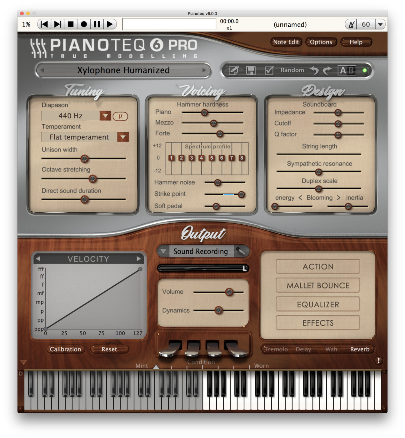 Xylo (Xylophone, Marimba) add-on for Pianoteq