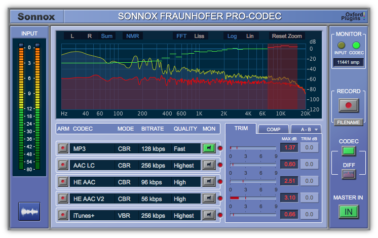 Fraunhofer Pro-Codec (Native)