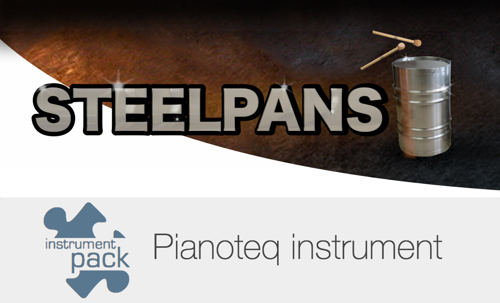 Steelpans (Steel Drum, Spacedrum, Hand Pan, Tank Drum) add-on for Pianoteq