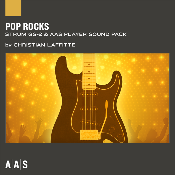 STRUM GS and AAS Player sound pack ： Pop Rocks