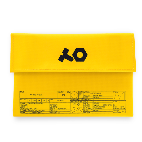 OP-Z pvc roll up yellow bag／決算特価新品