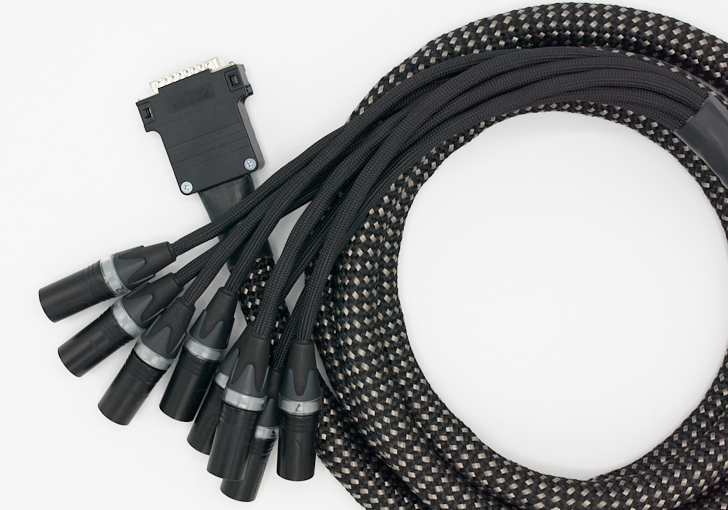 Multipair Cable sonorus muco 100 cm 8 x XLR (F) - DB25  