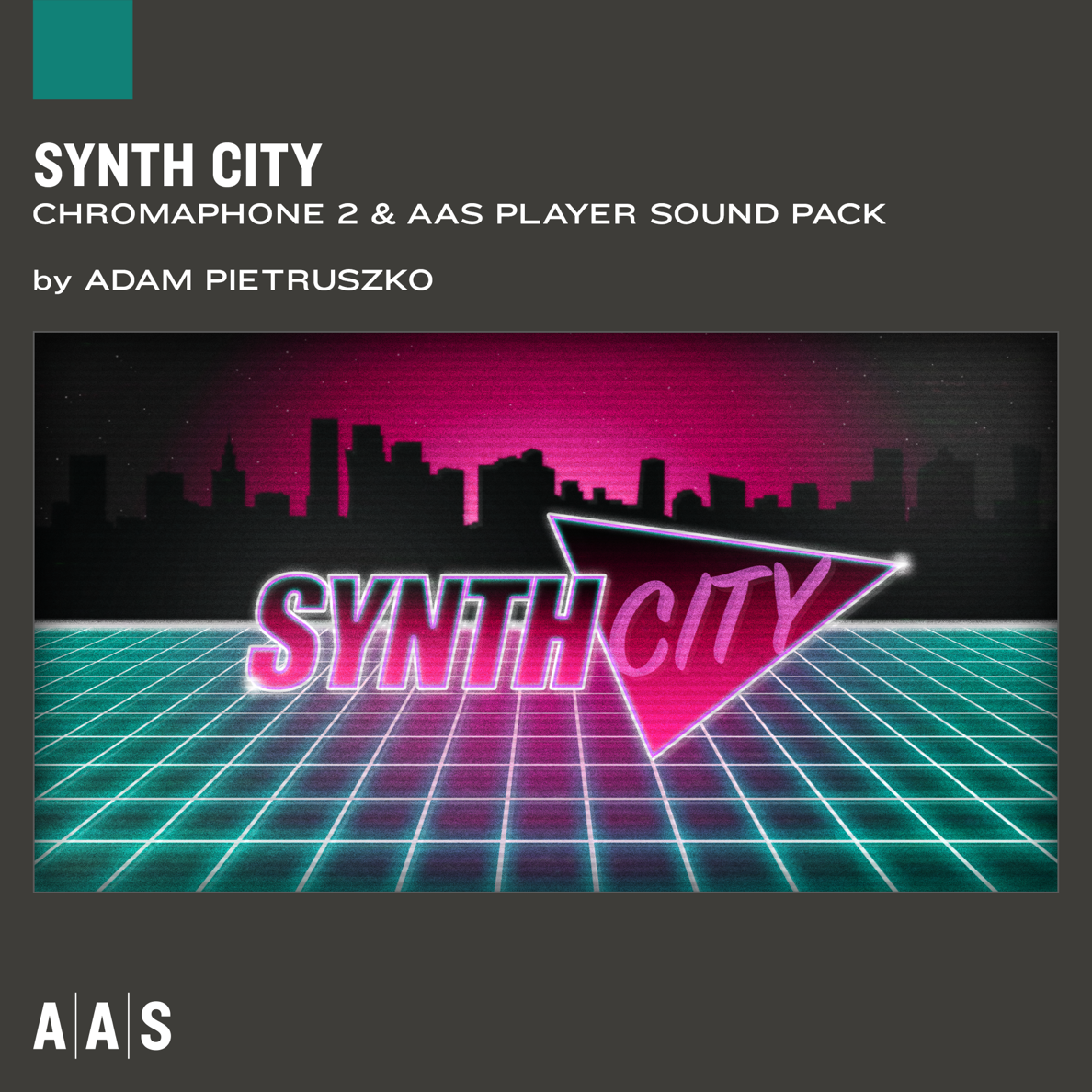 Chromaphone and AAS Player sound pack ： Synth City【半額セール！／3月31日まで】