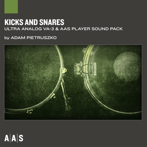 Ultra Analog and AAS Player sound pack ： Kicks and Snares