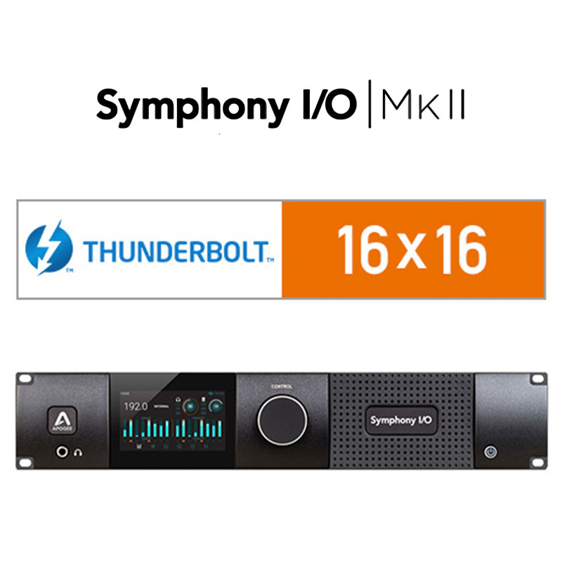 Symphony I/O MKII Thunderbolt Chassis with 16 Analog In + 16 Analog Out
