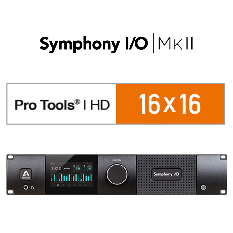 Symphony I/O MKII Pro Tools HD Chassis with 16 Analog In + 16 Analog Out PTHD  Plus（Danteモジュールを後から追加可能）