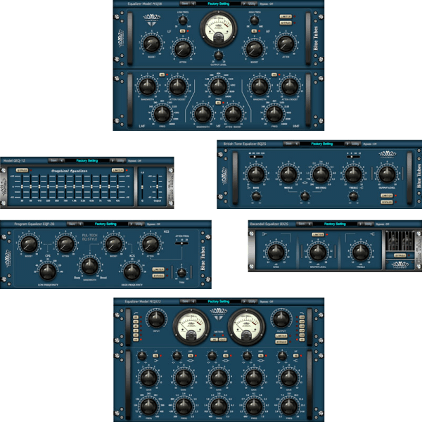Blue Tubes Equalizers Pack