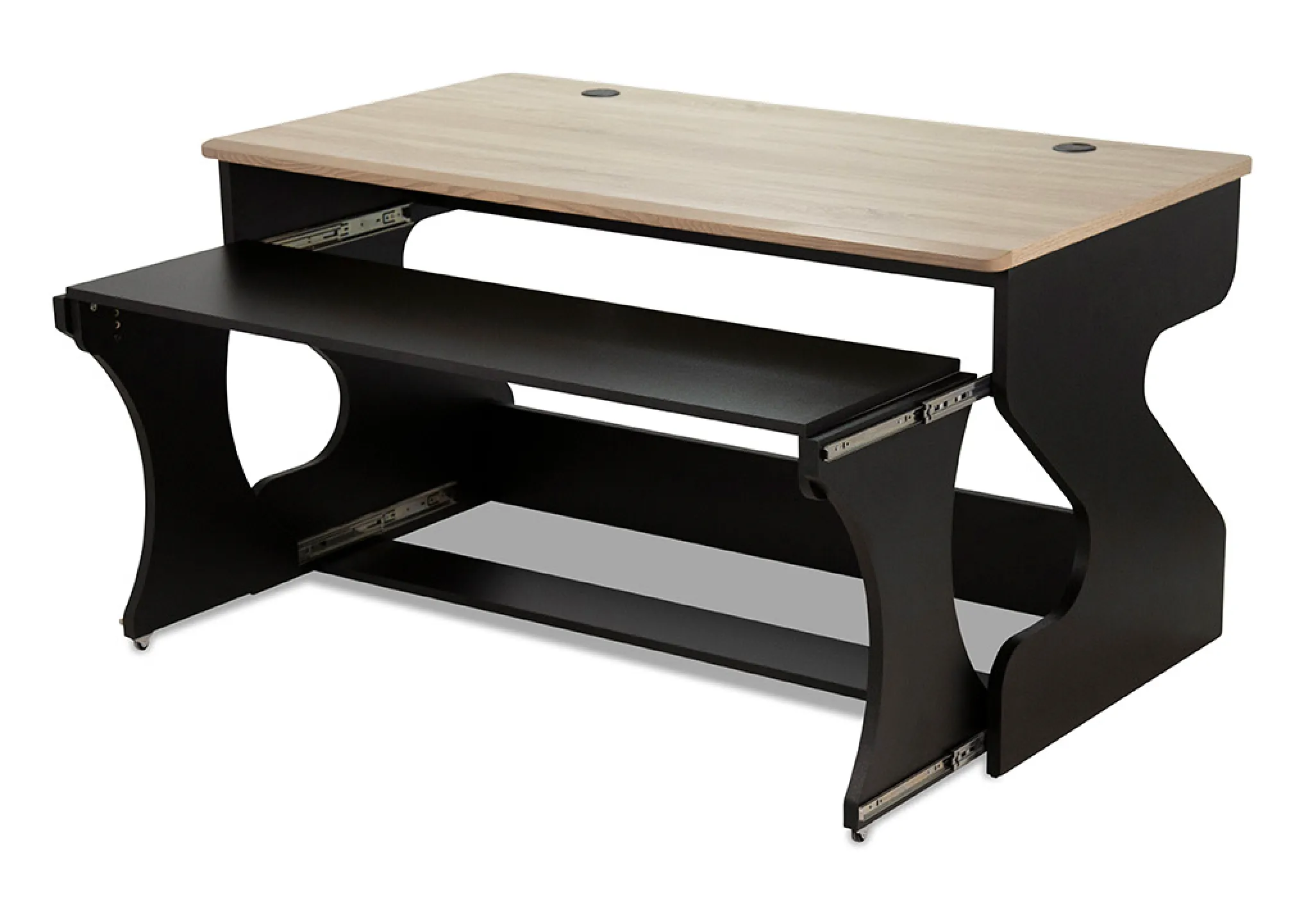 MIZA M Flex 2 level desk Black/Oak／決算特価新品