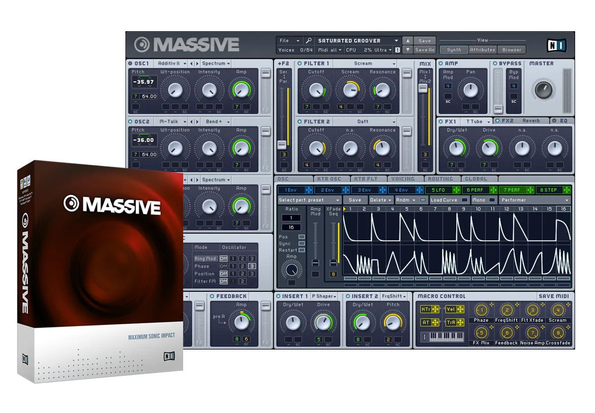 喜ばれる誕生日プレゼント MASSIVE Instruments Native 正規輸入代理店ストア MI | DTM・DAW