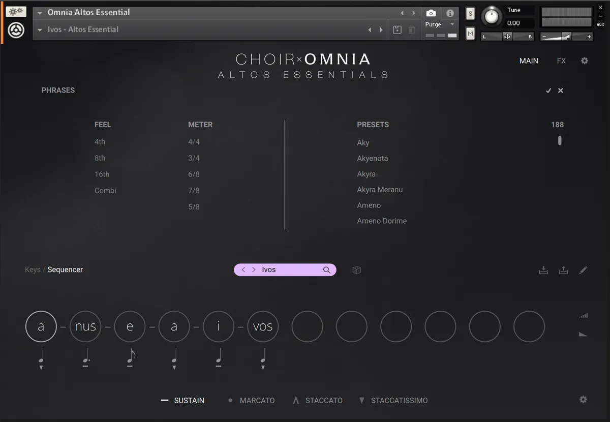Choir Omnia - Essentials