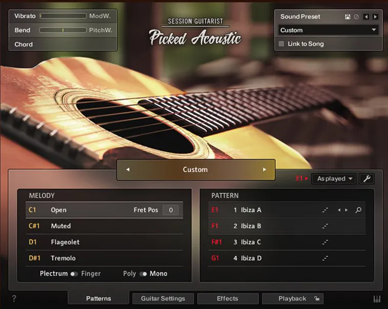 Session Guitarist - Picked Acoustic