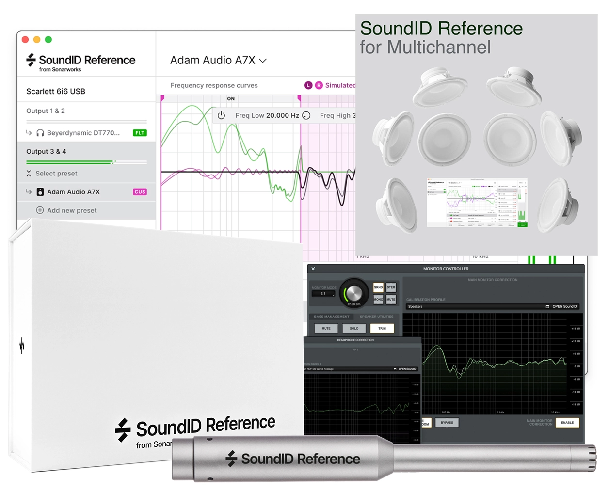 Sonarworks SoundID Reference for Speakers & Headphones with Sonarworks SoundID Reference for Speakers & Headphones with