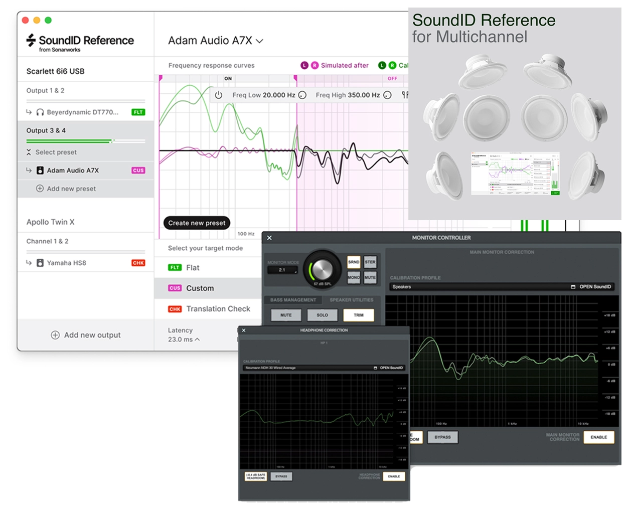 SoundID Reference for Multichannel and Apollo Monitor SoundID Reference for Multichannel and Apollo Monitor