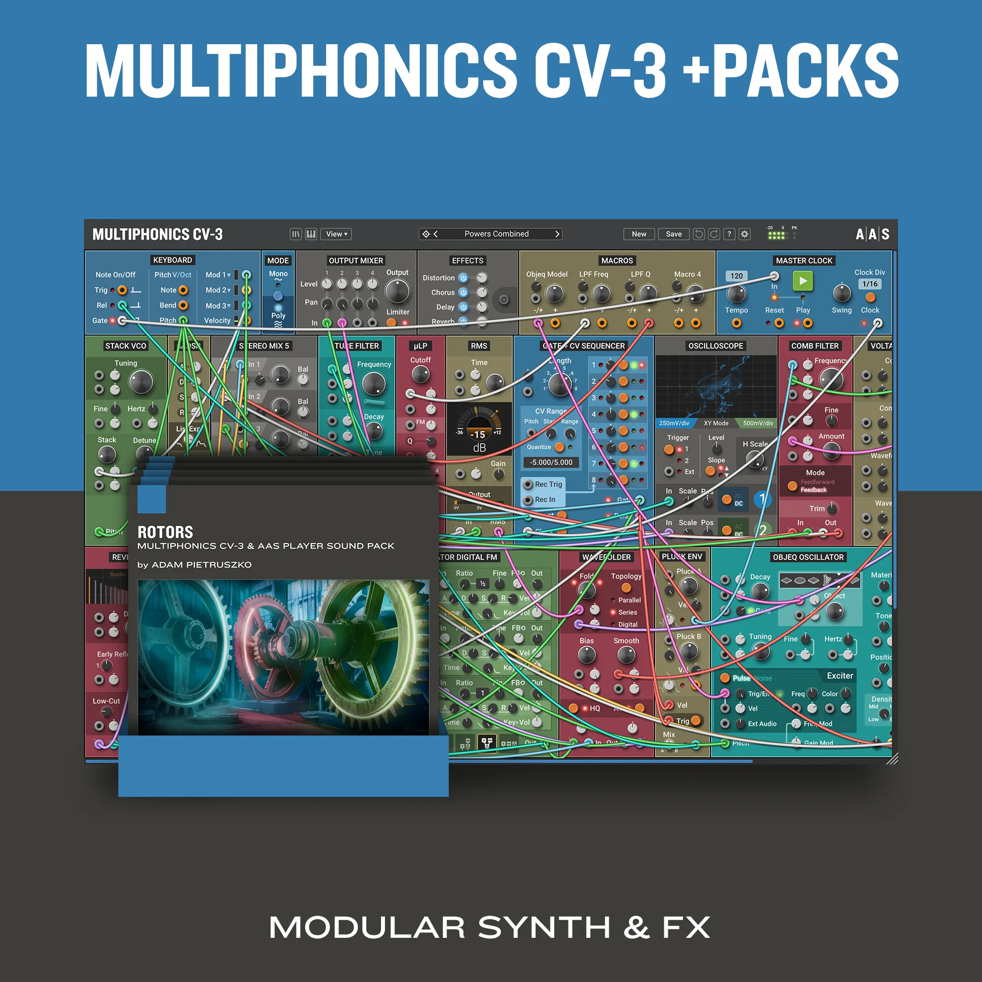 Multiphonics CV-3 +PACKS