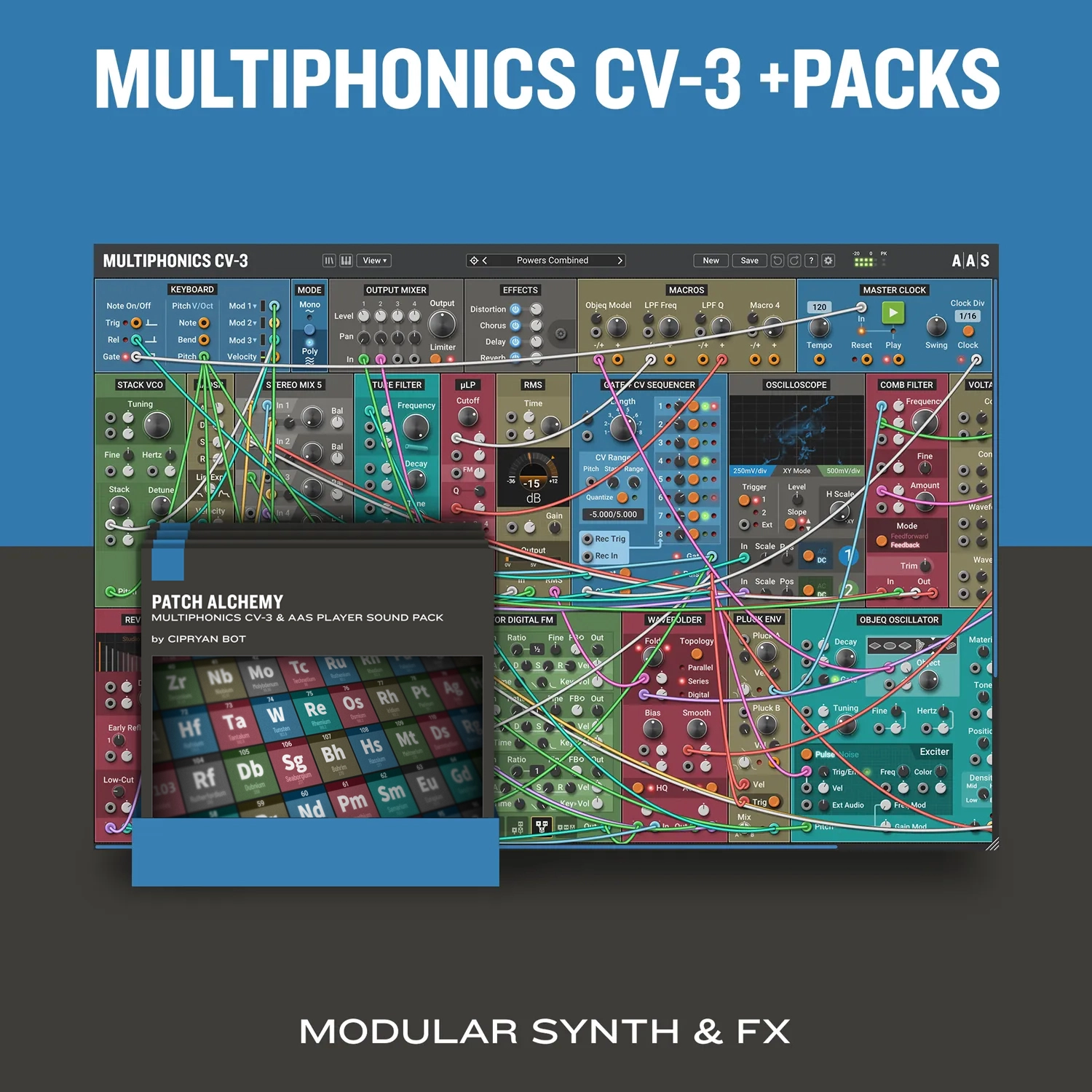 Multiphonics CV-3 +PACKS