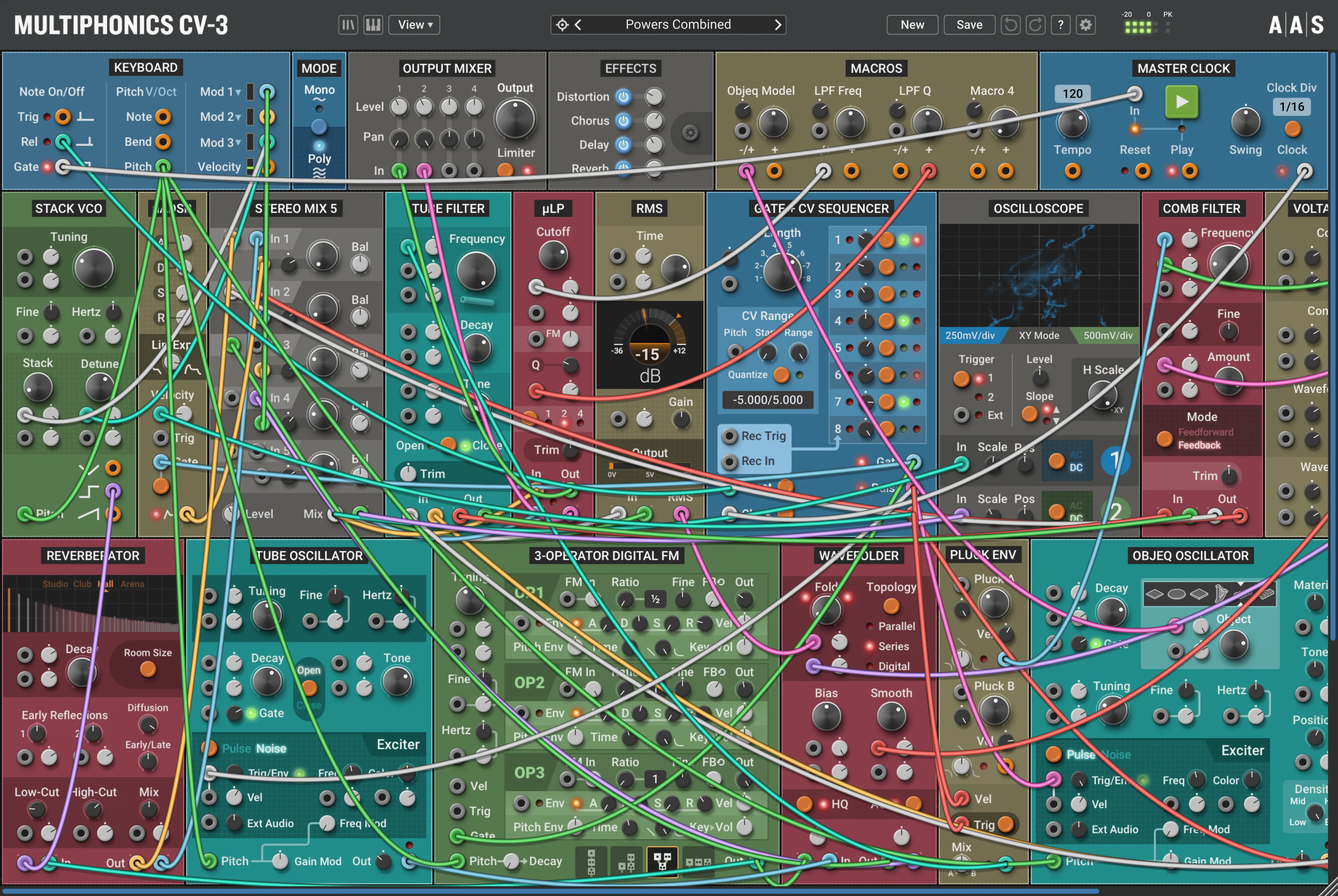 Multiphonics CV-3 +PACKS
