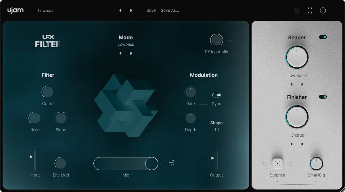UFX FILTER ロイヤリティ
