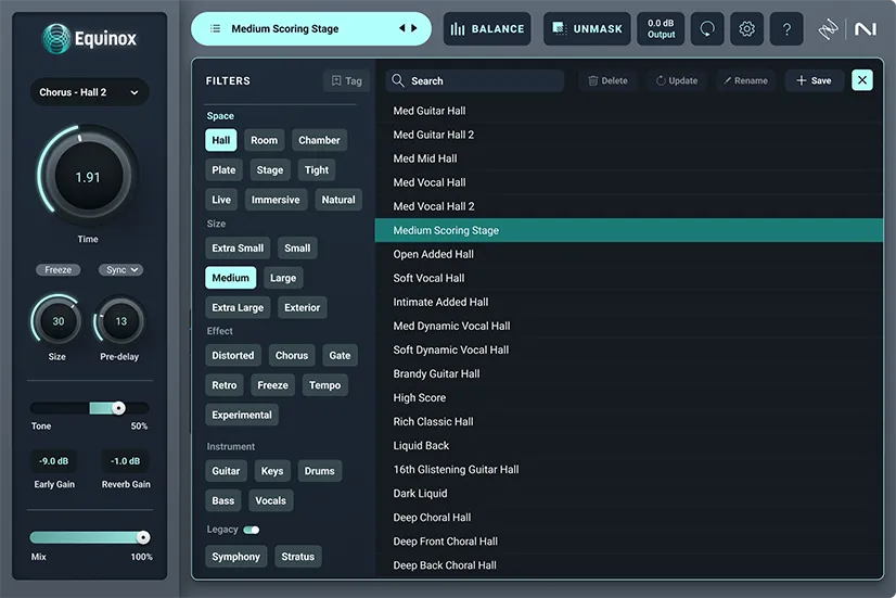Equinox: Crossgrade from Stratus 3D and Symphony 3D, or the 3D Reverb Bundle