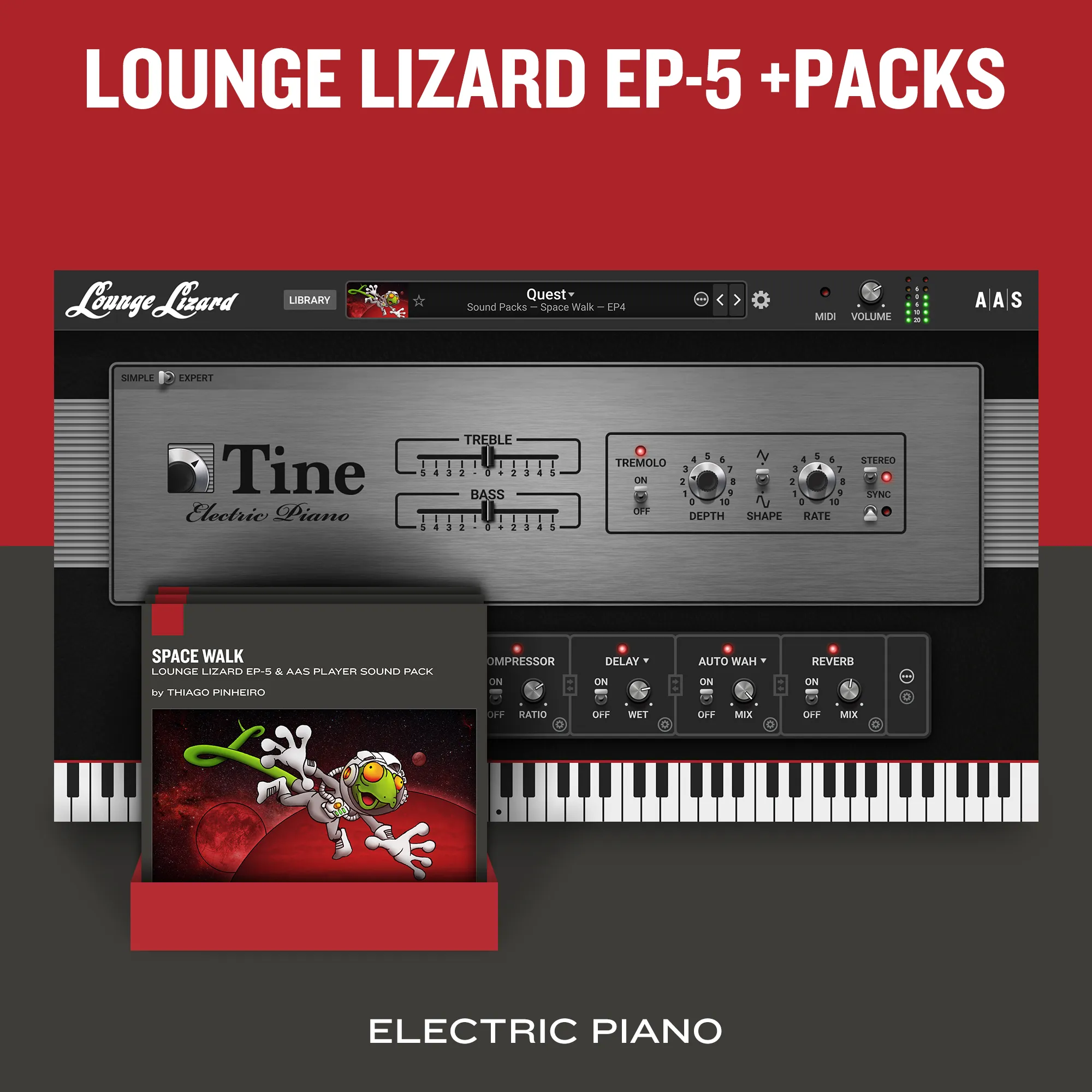 Lounge Lizard EP-5 + Packs（Lounge Lizard Sessionからのアップグレード版）