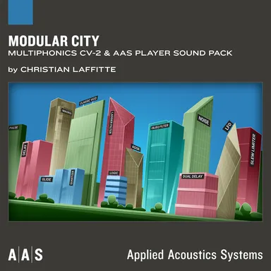 Multiphonics and AAS Player sound bank ： Modular City