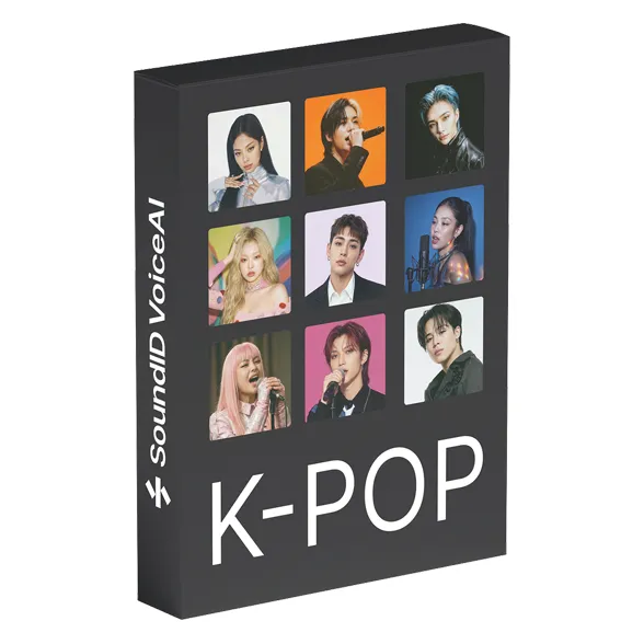 SoundID VoiceAI K-pop Voices Expansion Pack