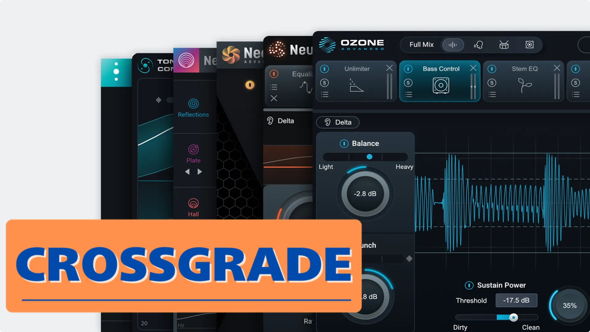 Mix & Master Bundle Advanced: Crossgrade from Ozone Standard, Nectar Standard or Neutron
