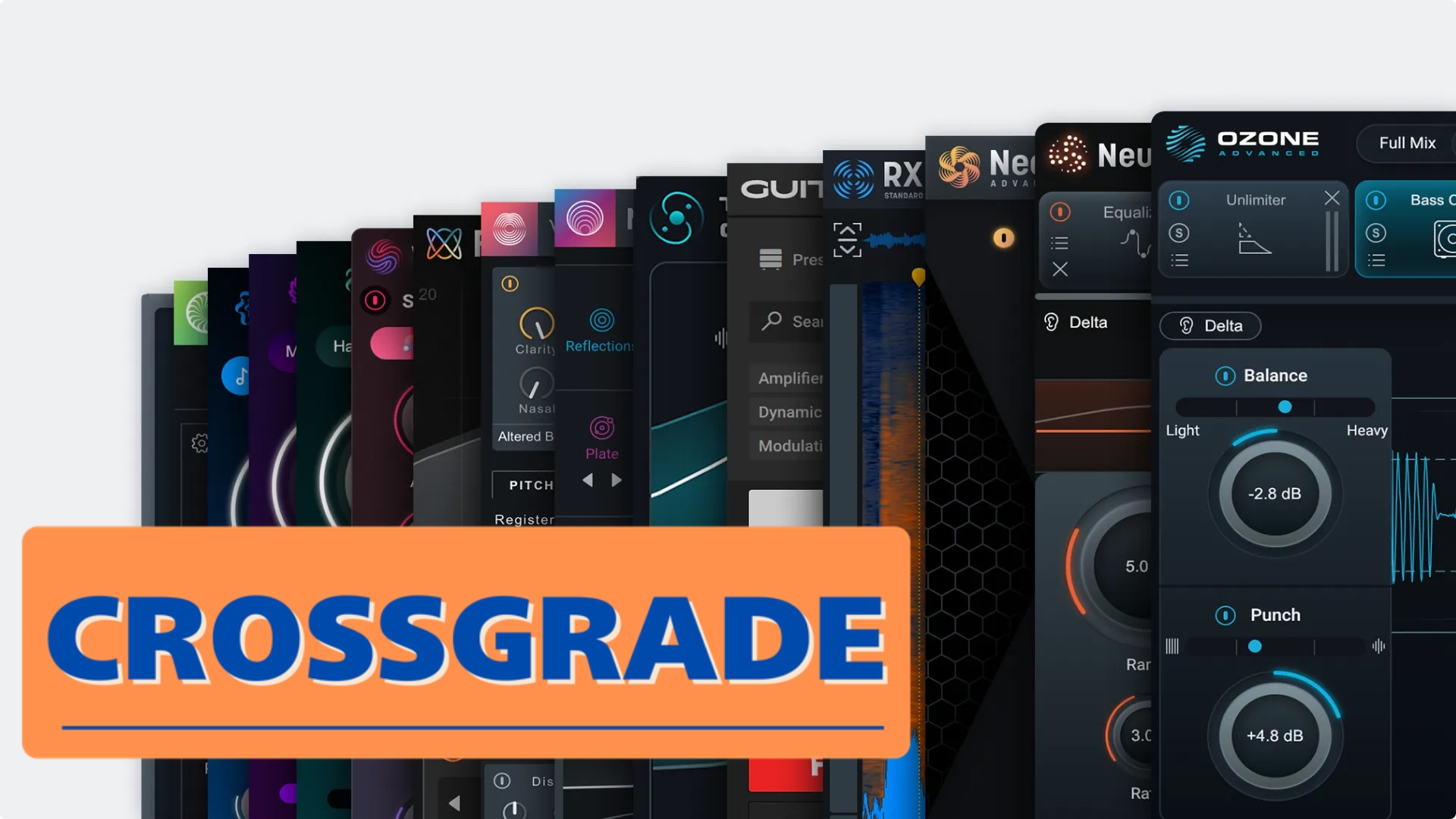 Music Production Suite 8.5: Crossgrade from Ozone Advanced or Nectar Advanced