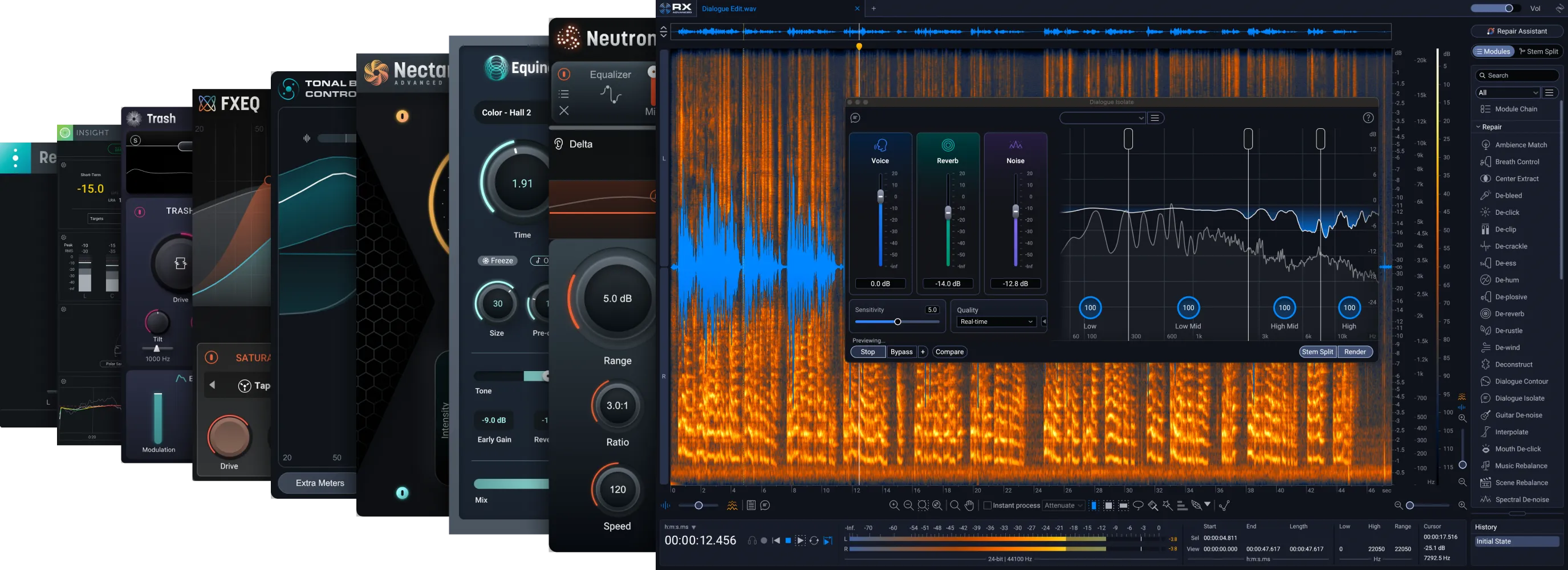 RX Post Production Suite 9: Crossgrade from RX 11 Advanced