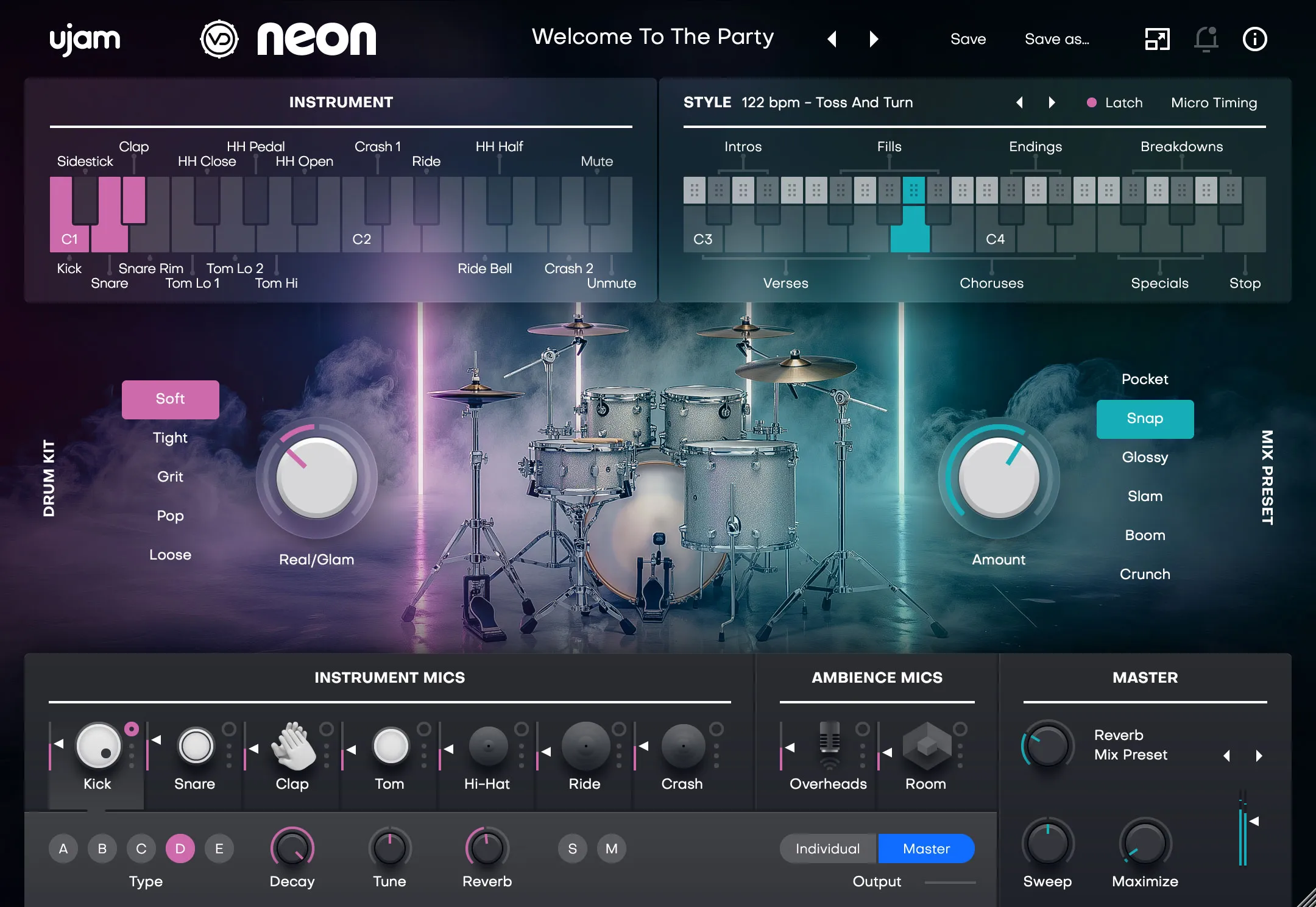 Virtual Drummer NEON