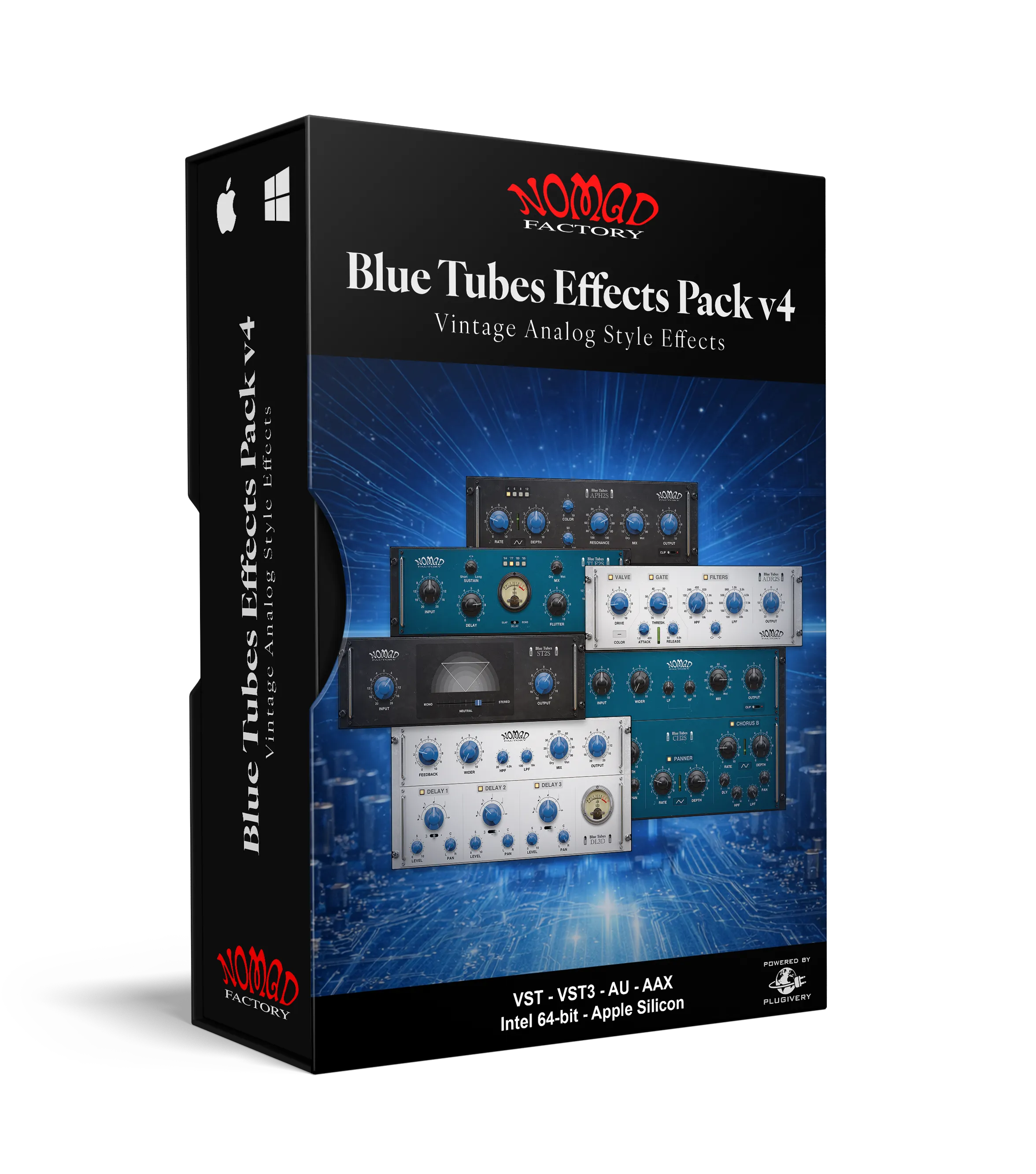 Blue Tubes Effects Pack