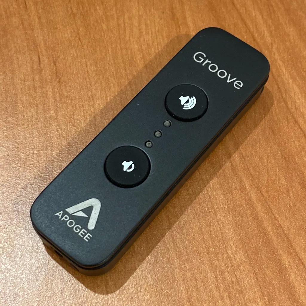 美品•ほぼ未使用】Apogee Groove USB DAC 多し ヘッドホンアンプ