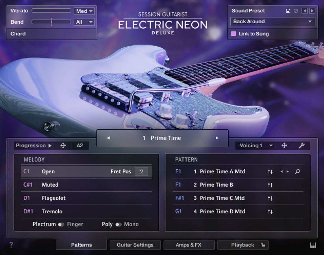 Session Guitarist - Electric Neon Deluxe