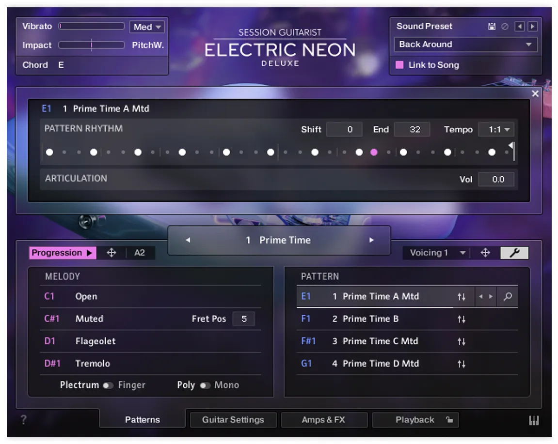 Session Guitarist - Electric Neon Deluxe