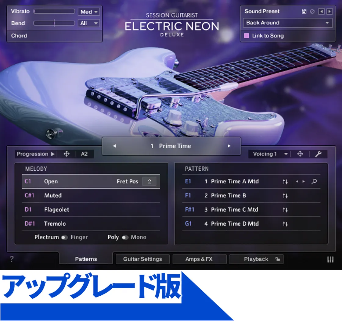 Session Guitarist - Electric Neon Deluxe Upgrade