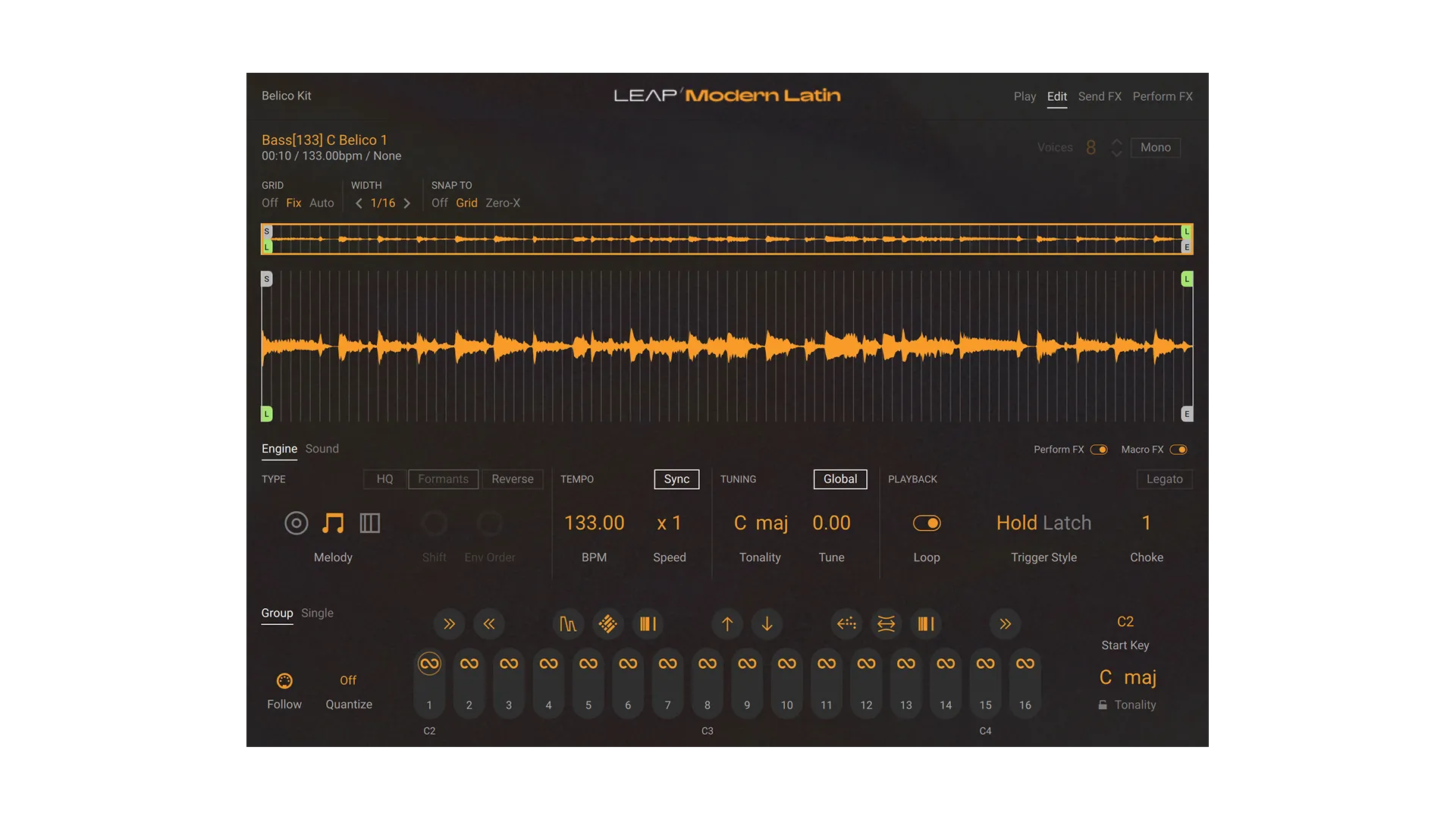 Leap Expansion - Modern Latin