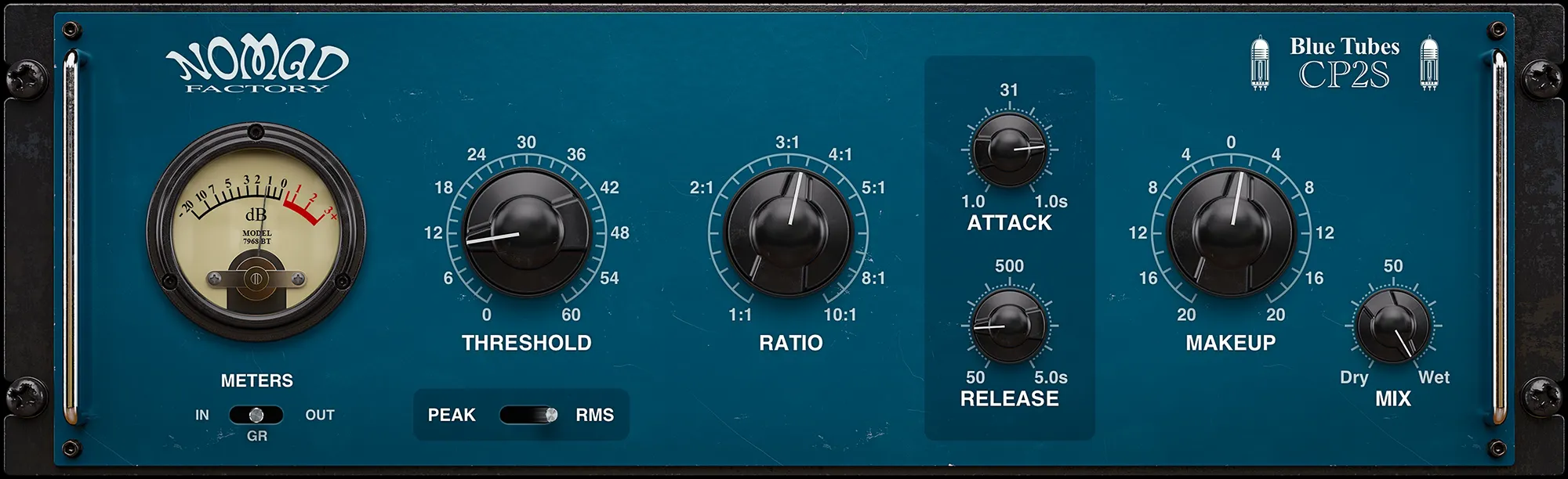 Blue Tubes Compressor CP2S
