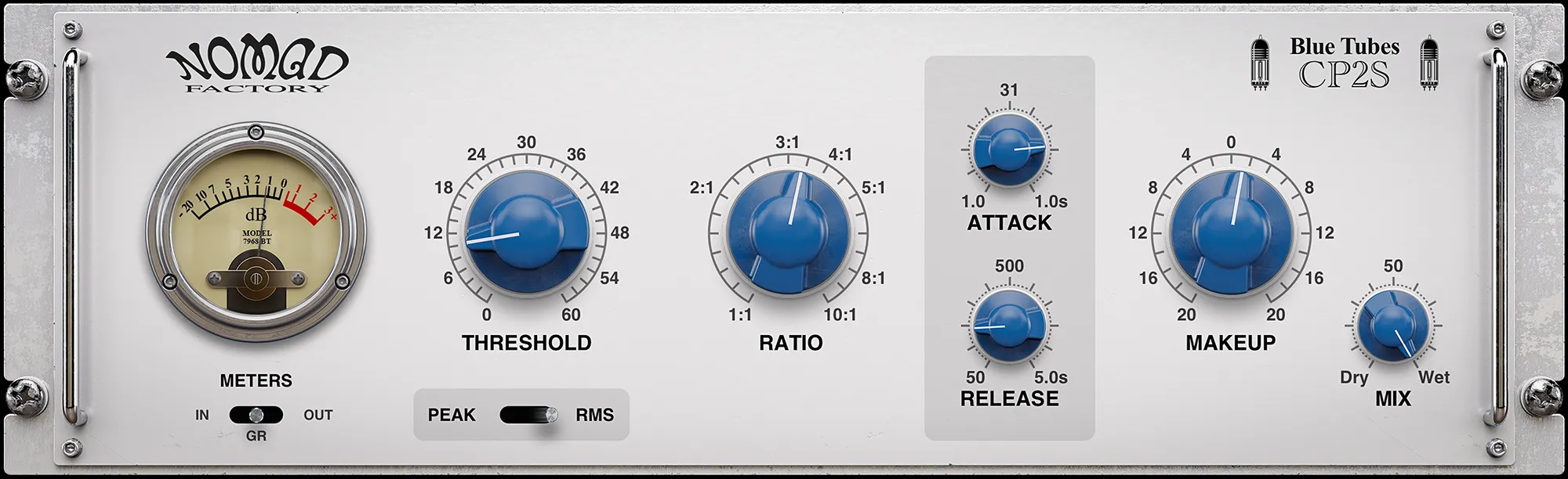 Blue Tubes Compressor CP2S
