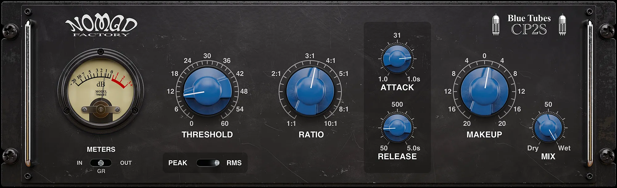 Blue Tubes Compressor CP2S