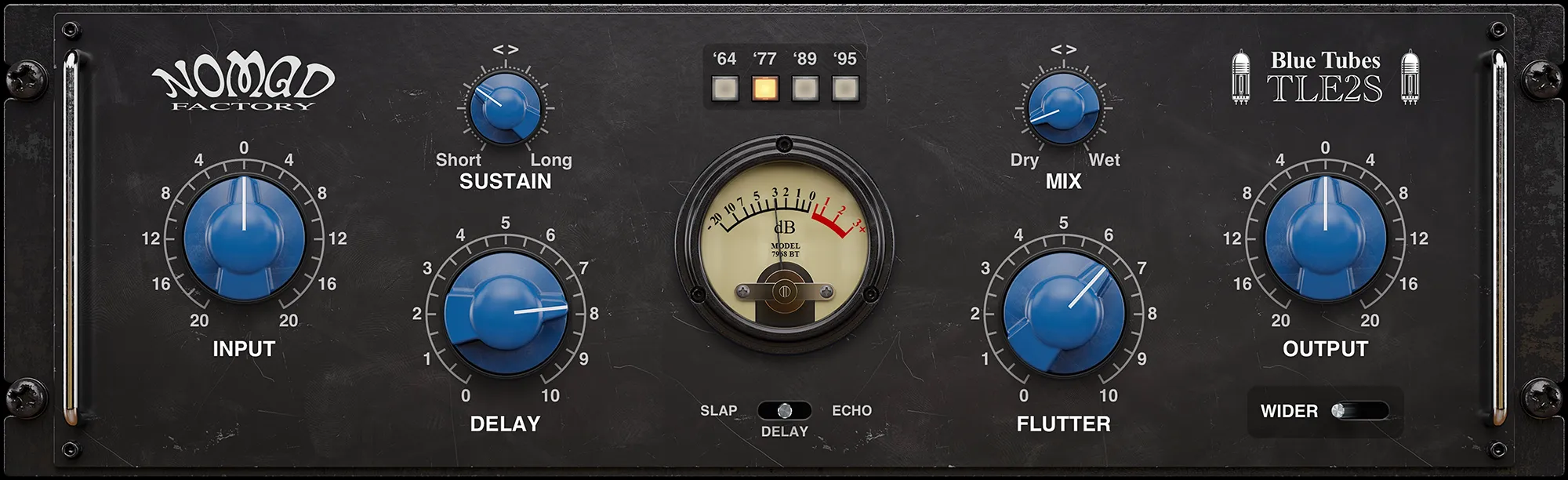 Blue Tubes Oilcan Echo TLE2S