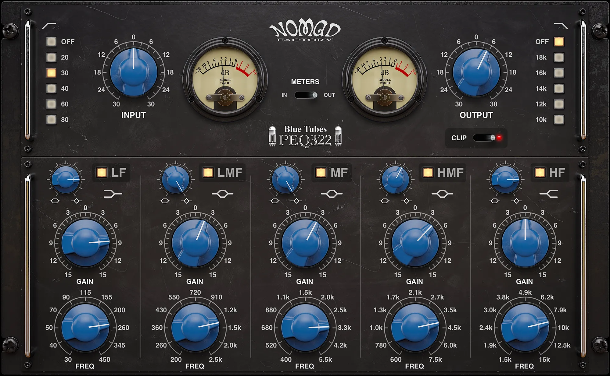 Blue Tubes Equalizer PEQ322