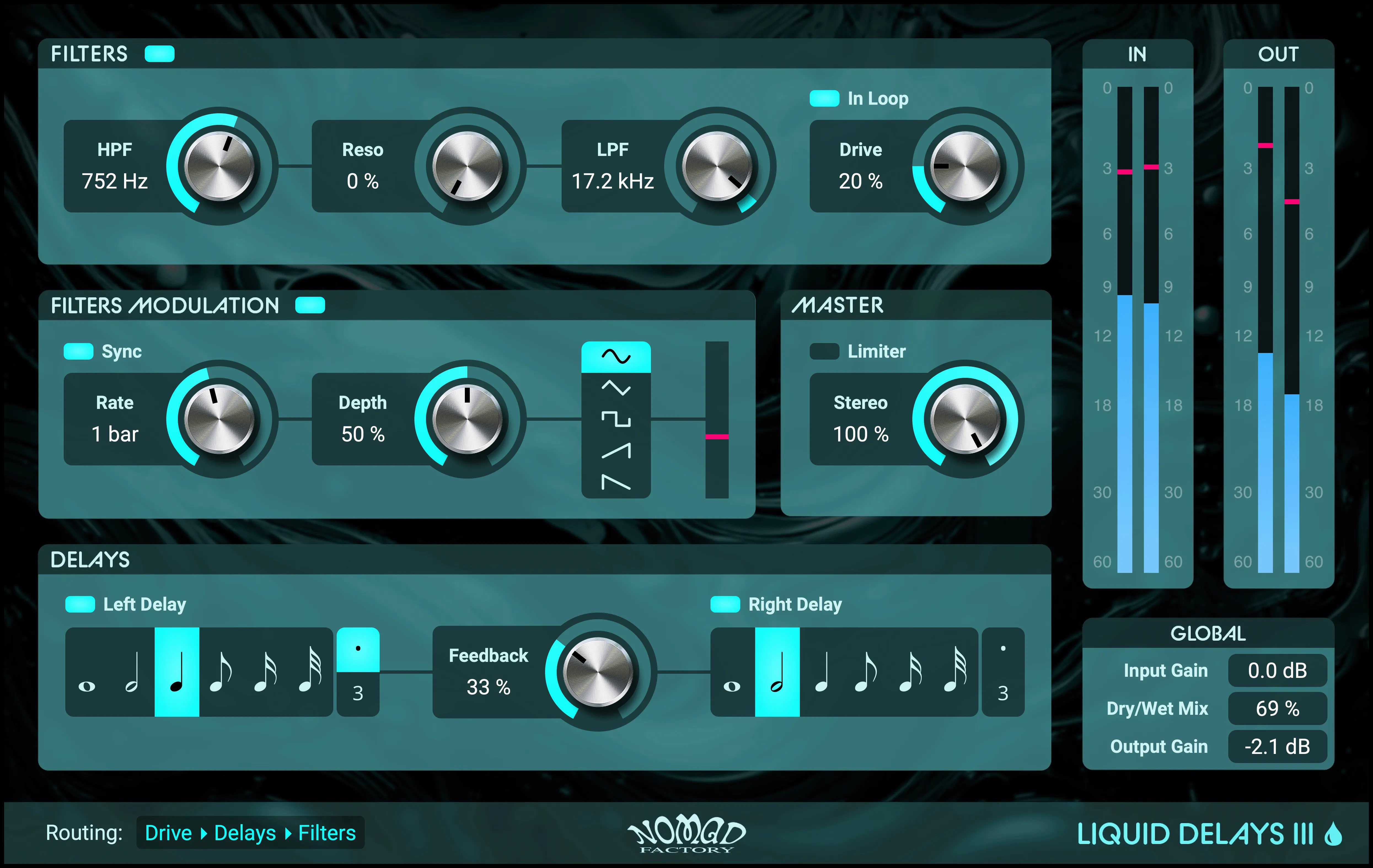 Liquid Delays III