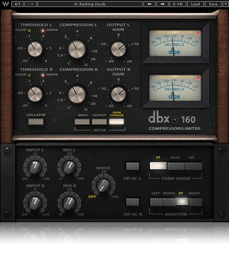 Waves dbx 160 Compressor / Limiter | MIオンラインストア