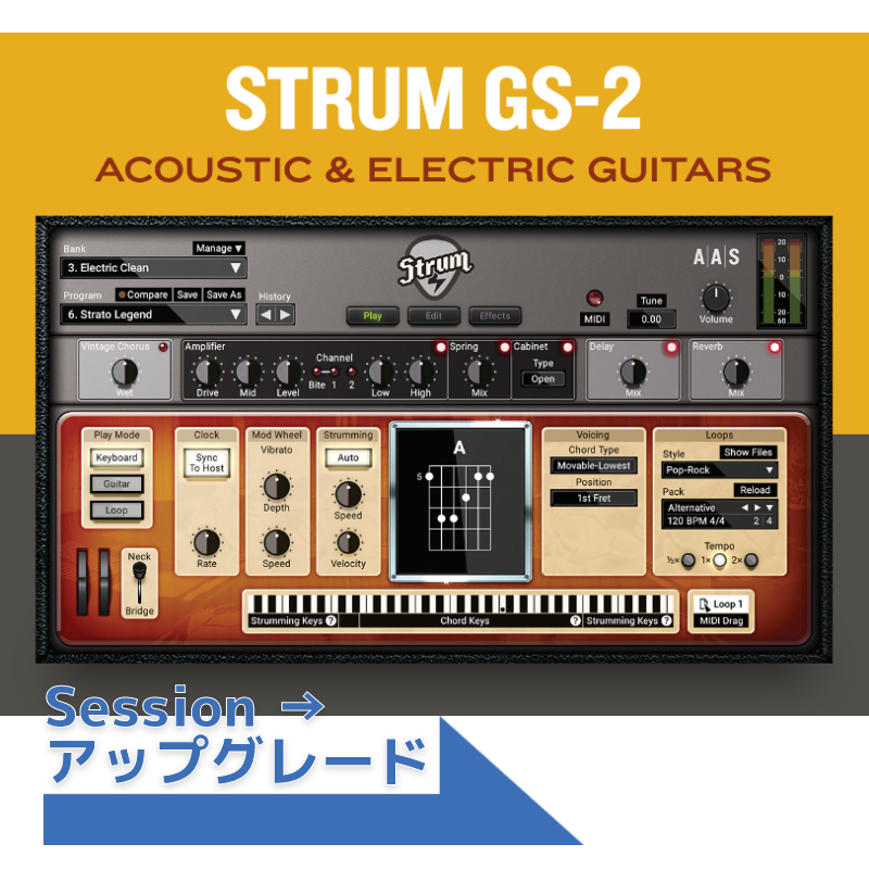 STRUM GS Upgrade from GS Session