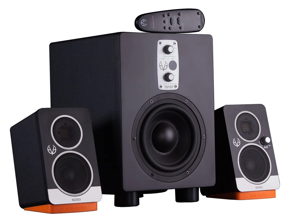 値下げEVE Audio SC305 ペアTS108 ウーハー3点セット　訳あり 値下げEVE Audio SC305 ペアTS108 ウーハー3点セット 訳あり