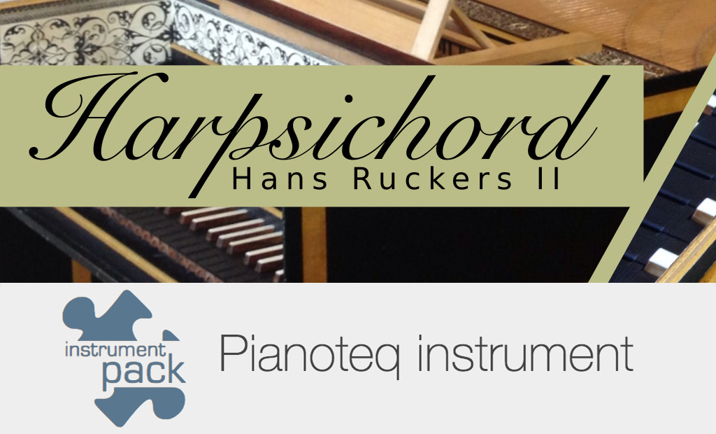 Harpsichords Hans Ruckers II add-on for Pianoteq