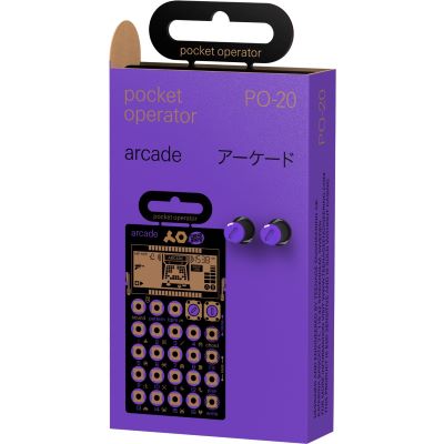 PO-20 arcade ポケットサイズのシンセサイザー / ドラムマシン/ シーケンサー