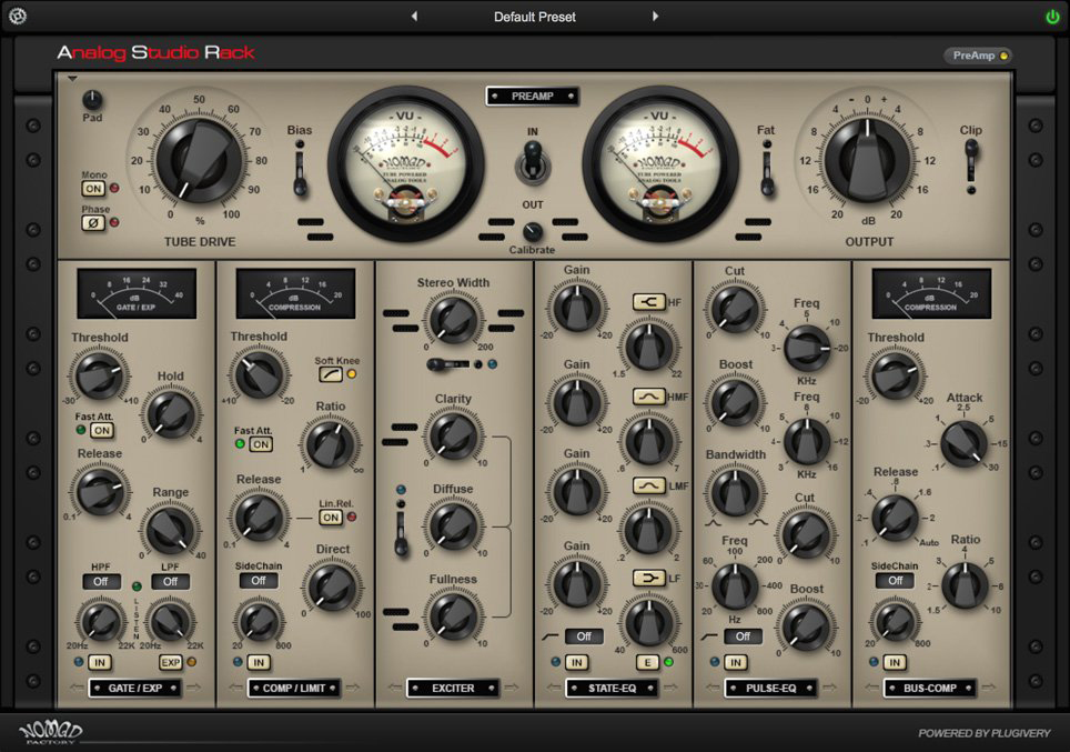 Analog Studio Rack
