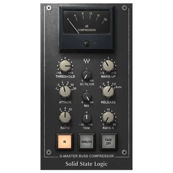 Waves SSL G-Master Buss Compressor 正規輸入代理店ストア | MI Waves SSL G-Master Buss Compressor 正規輸入代理店ストア | MI