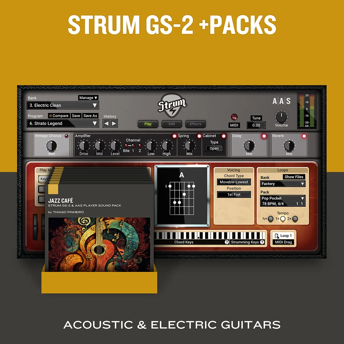 Strum GS-2 +PACKS