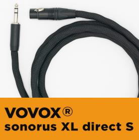 sonorus XL direct S 100cm  TRS - XLR (M) 生産完了品